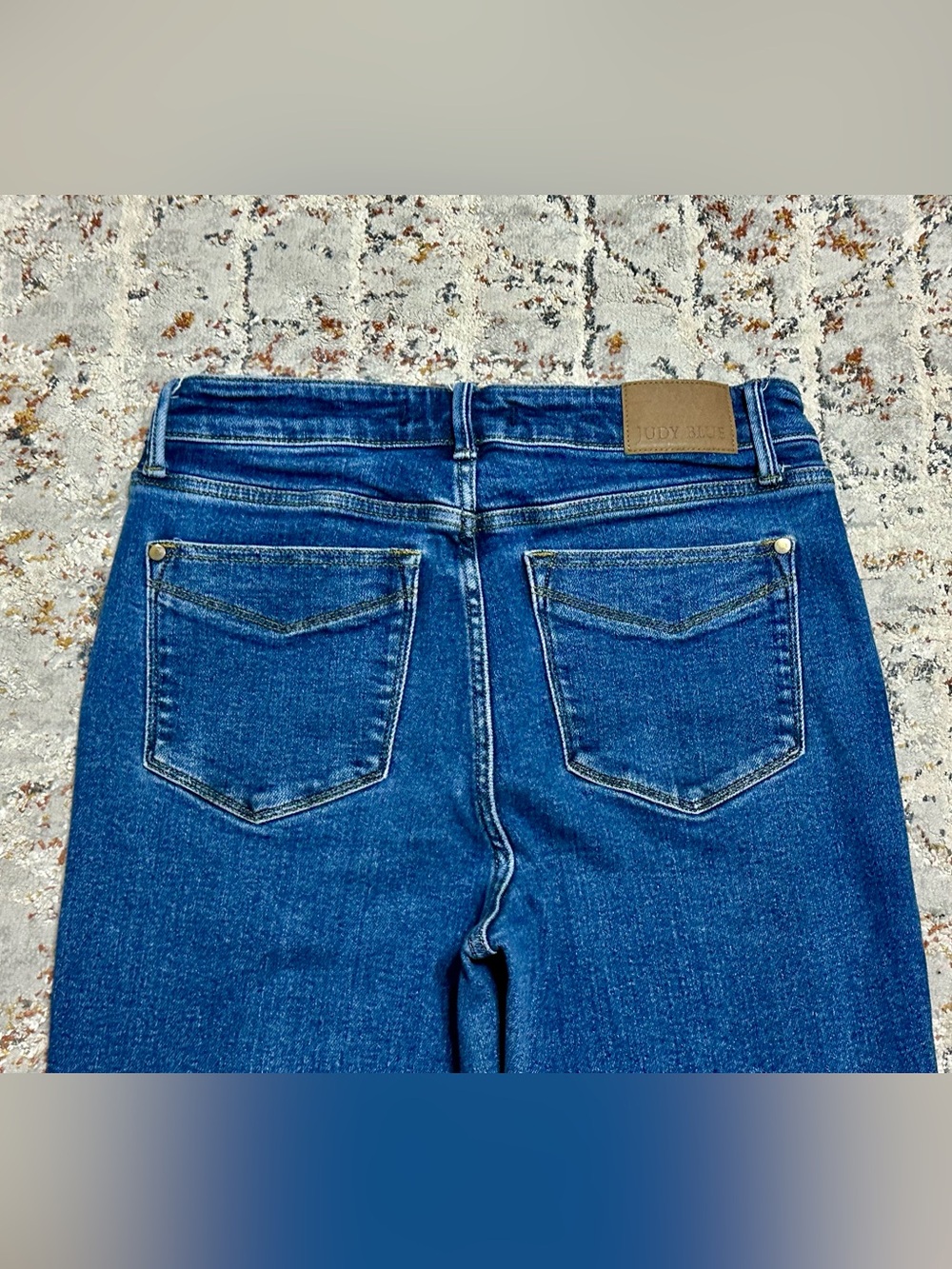 Judy blue High Rise Tummy Control Straight leg jeans size 11/30 - Picture 5 of 10